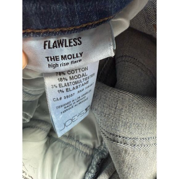 $218 New Joe’s Molly High Rise Flare Jeans - 27 - Picture 9 of 9